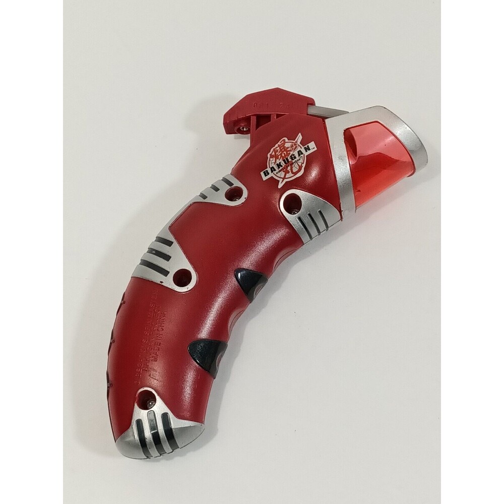 BAKUGAN BATTLE BRAWERS HAND LAUNCHER Red Ball Shooter Sega Toys Spin Masters